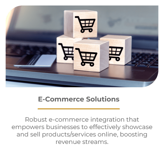 E-commerce Solutions offered as a service by Digital Productions and Marketing House
